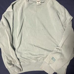 light green sweater - PINK